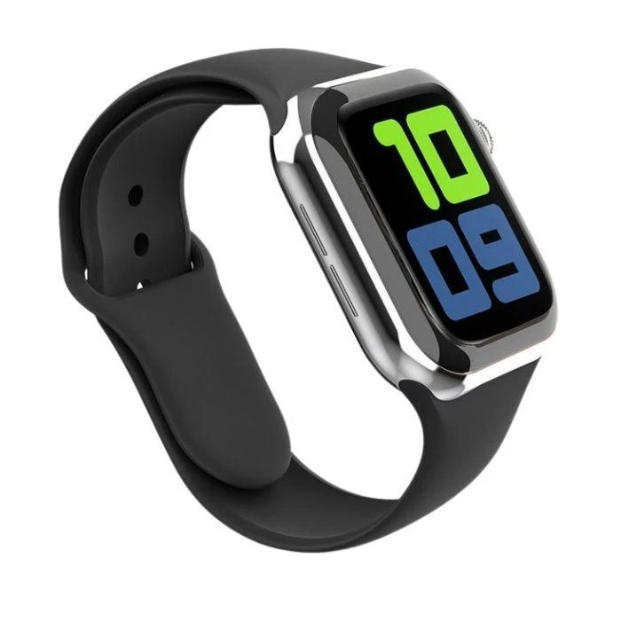 Mercury Apple Silicone Watch Band for 40mm - Black