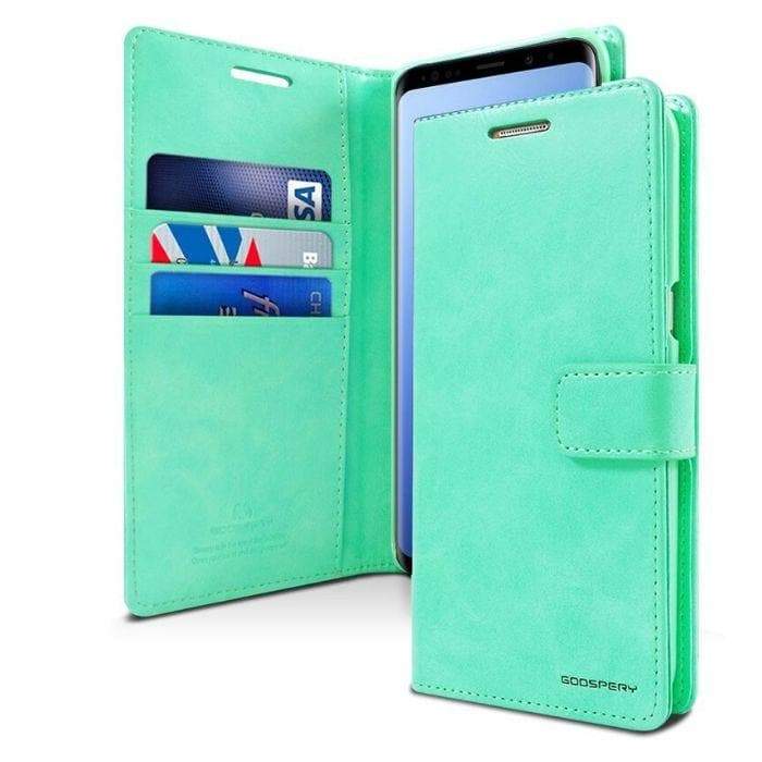 Mercury Blue Moon Diary Samsung Galaxy S9 Plus - Mint