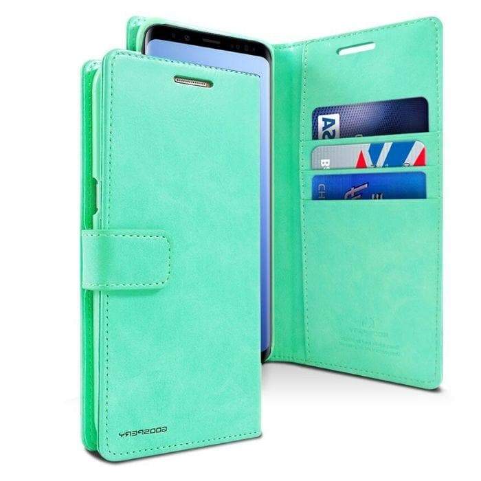 Mercury Blue Moon Diary Samsung Galaxy S9 Plus - Mint