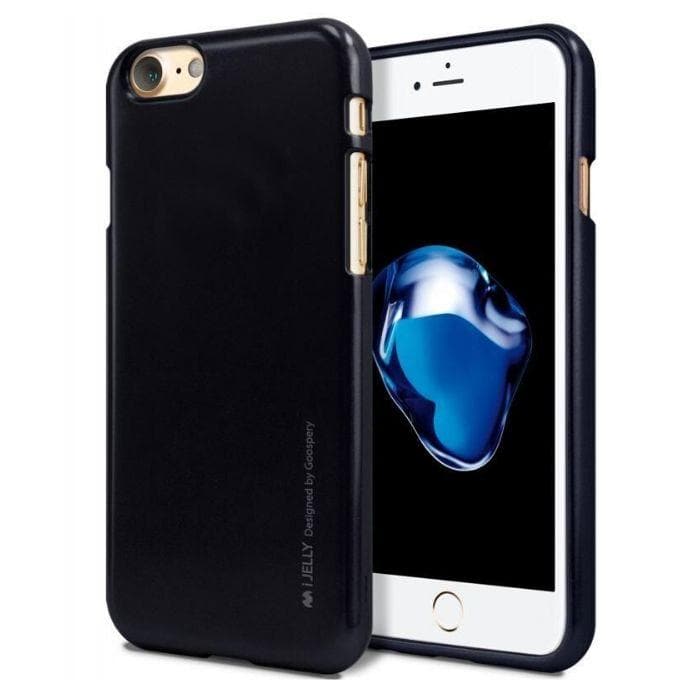 Mercury Jelly Case for iPhone 6/6s Plus - Metal Dark Navy