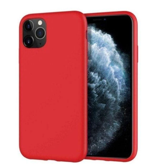 Mercury Silicone Case for iPhone 12 Pro Max - Red