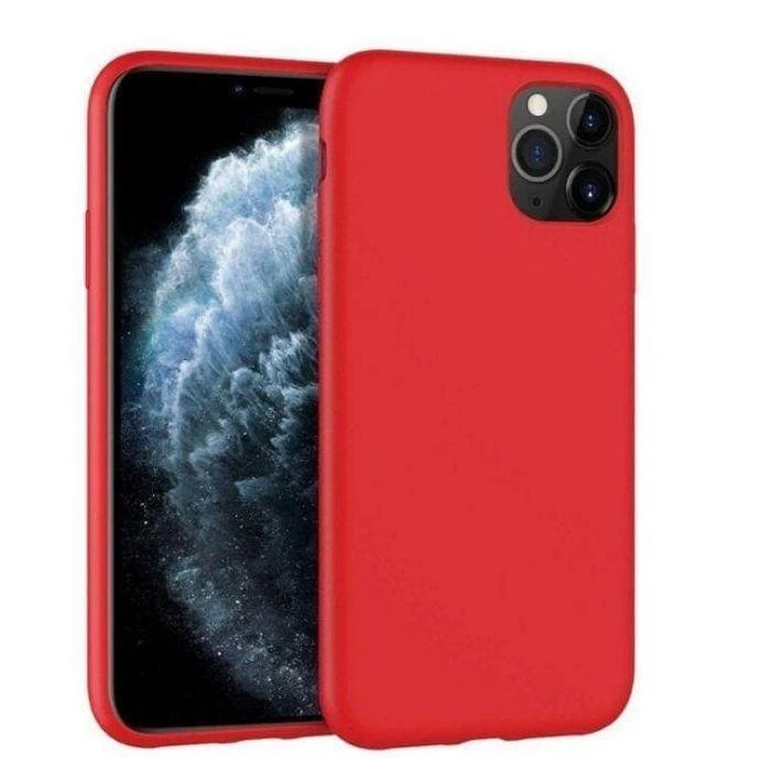 Mercury Silicone Case for iPhone 12 Pro Max - Red