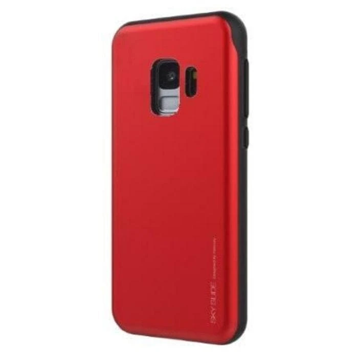 Mercury Sky Slide Bumper Case for Samsung Galaxy S9 - Red