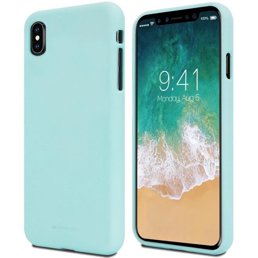 Mercury Soft Feeling Case for iPhone XS Max - Mint