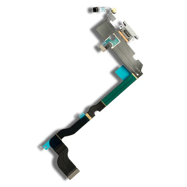 Charging Port Flex Cable for iPhone XS Max - Silver