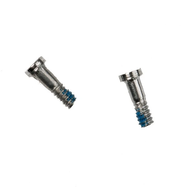 Pentalobe Screw (Set of 2) for iPhone 6 (4.7") / iPhone 6S (4.7") / iPhone 6 Plus (5.5") / iPhone 6S Plus (5.5") - Silver