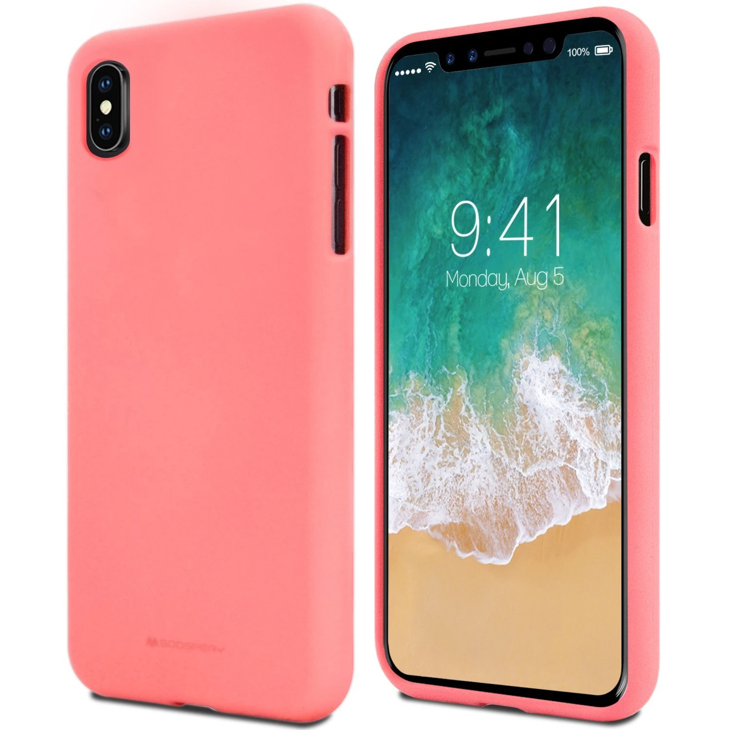 Mercury Soft Feeling Case for iPhone XR - Flamingo