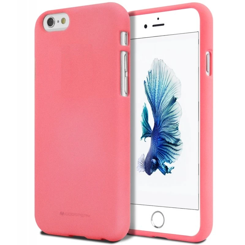 Mercury Soft Feeling Case for iPhone 6/6s - Flamingo