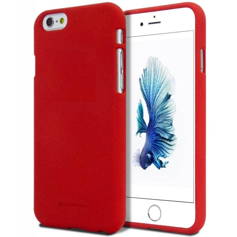 Mercury Soft Feeling Case for iPhone 6/6s Plus - Red