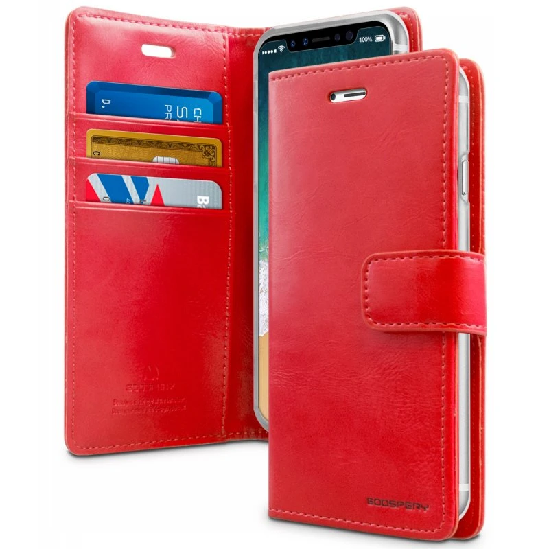 Mercury Blue Moon Diary Case for iPhone 11 Pro - Red