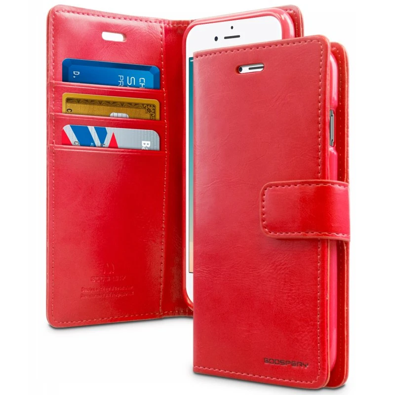 Mercury Blue Moon Diary iPhone 6/6s Plus Case - Red