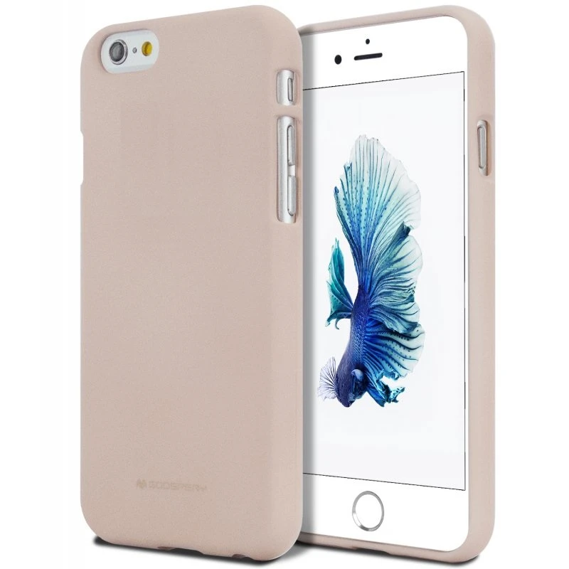 Mercury Soft Feeling Case for iPhone 6/6s Plus - Pink Sand
