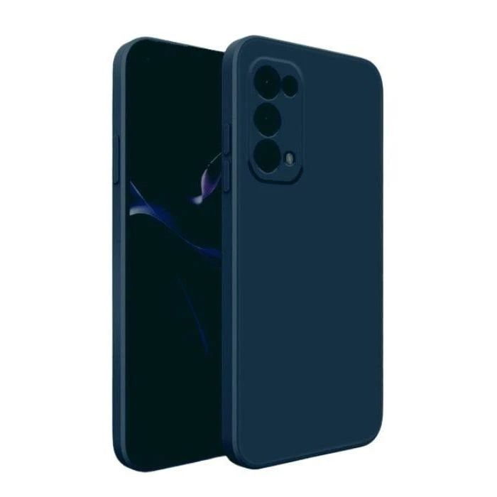 Silicone Case for Oppo Find X2 Pro - Dark Blue