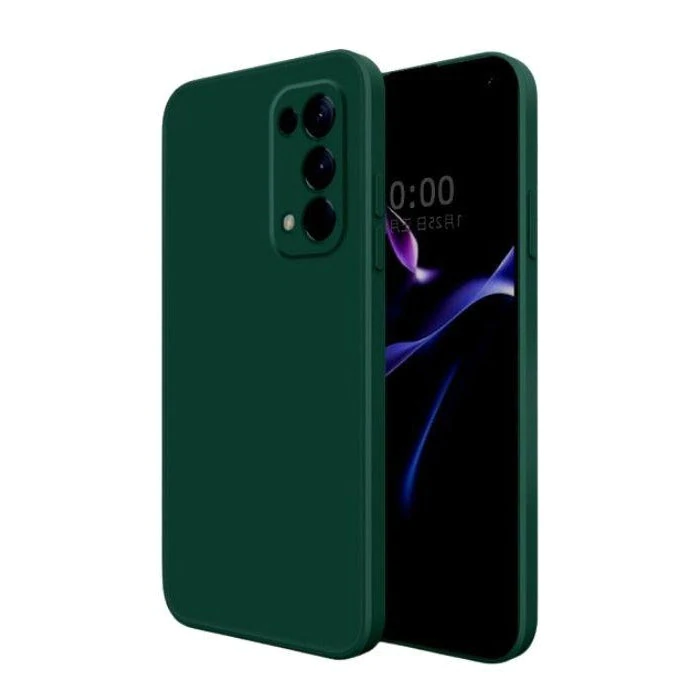 Silicone Case for Oppo Find X3 Pro - Dark Green