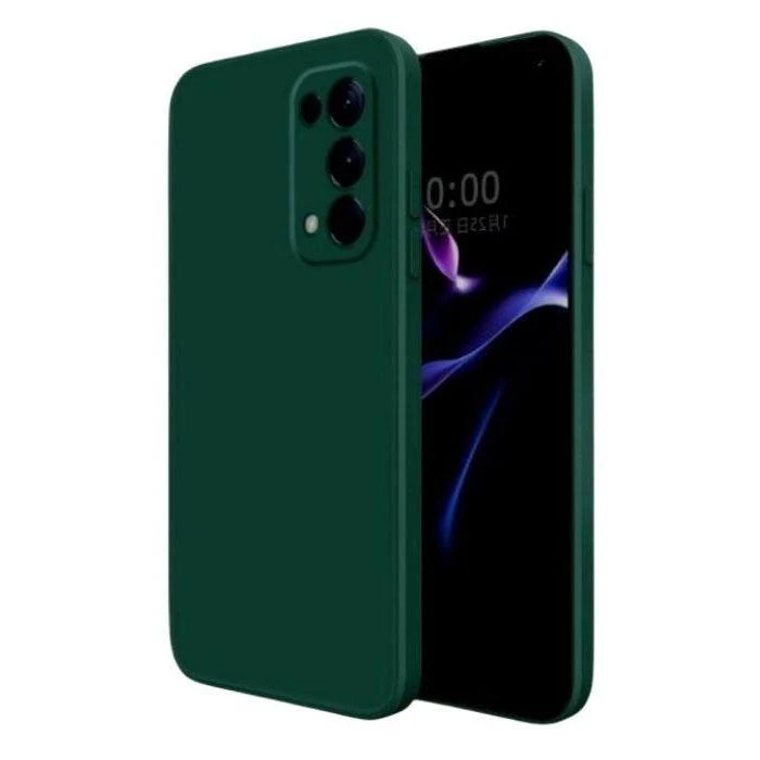 Silicone Case for Oppo R17 Pro - Dark Green