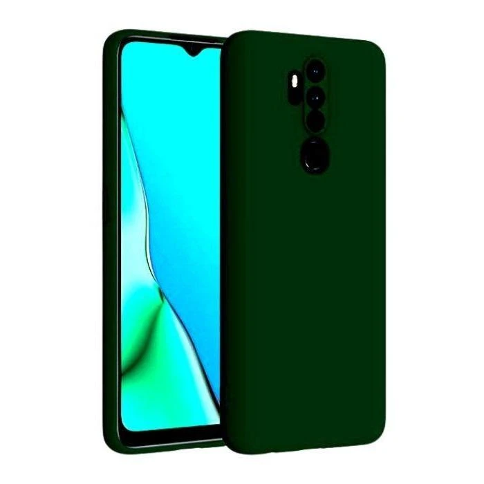 Silicone Case for Oppo Reno - Dark Green