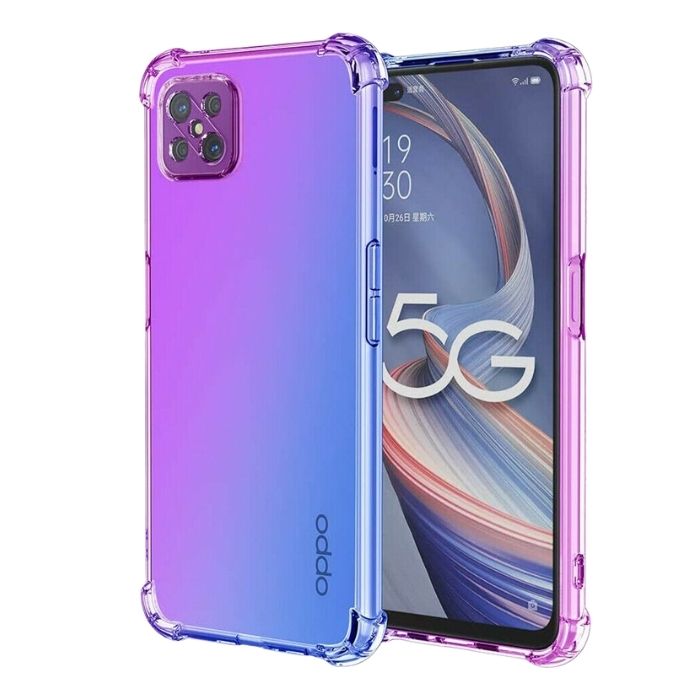 Clear Silicone Case for Oppo Reno4 5G