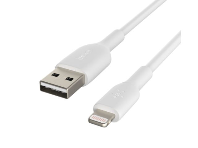 Belkin Lightning to USB-A Cable  1m - White