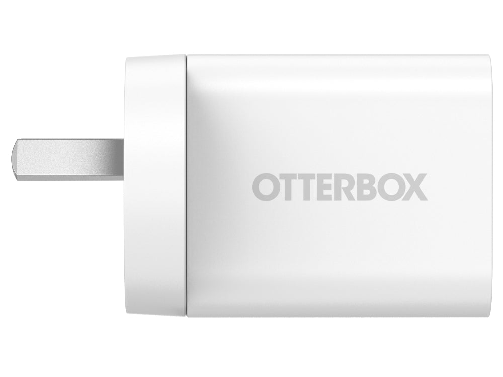 OtterBox 20W Wall Charger - With USB-C and Power Delivery - White