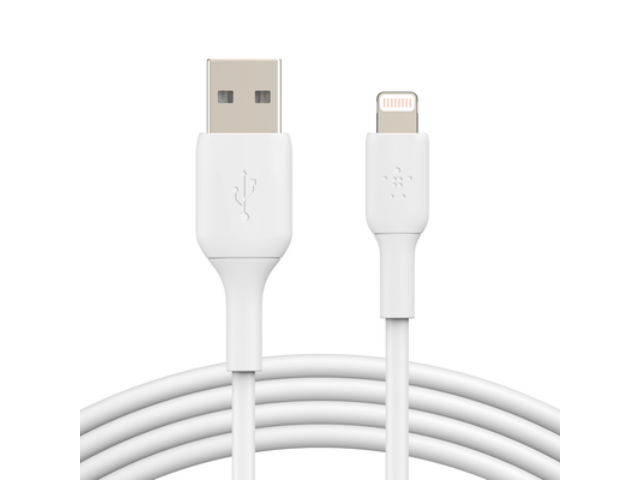 Belkin Lightning to USB-A Cable  2m - White