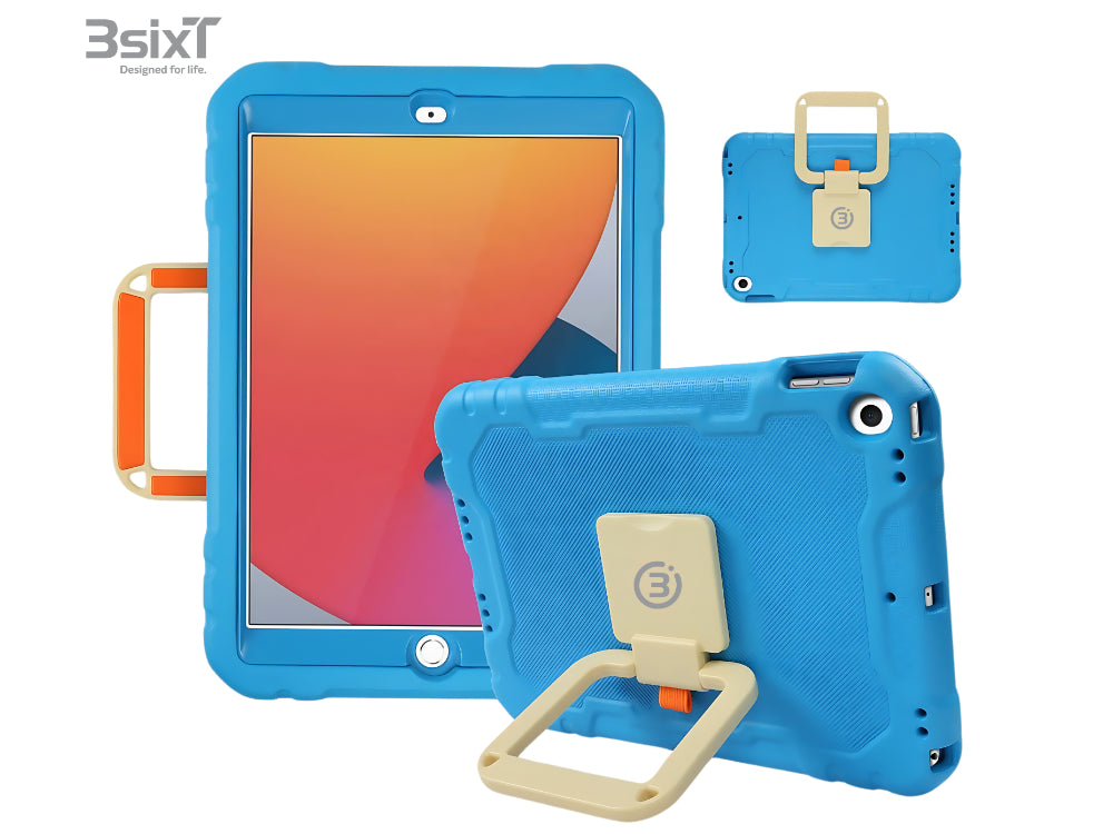 3sixT Kids Safe Case - iPad 10.2 Gen 7/8/9 - Blue