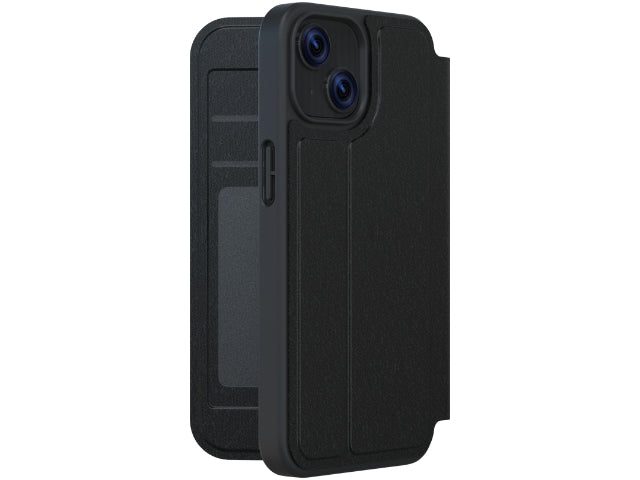 3sixT SlimFolio - iPhone 15 - (MS)(RC) Black