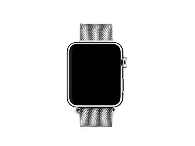 3sixT Mesh Band - Apple Watch 6-9/SE (42-46mm) - Silver