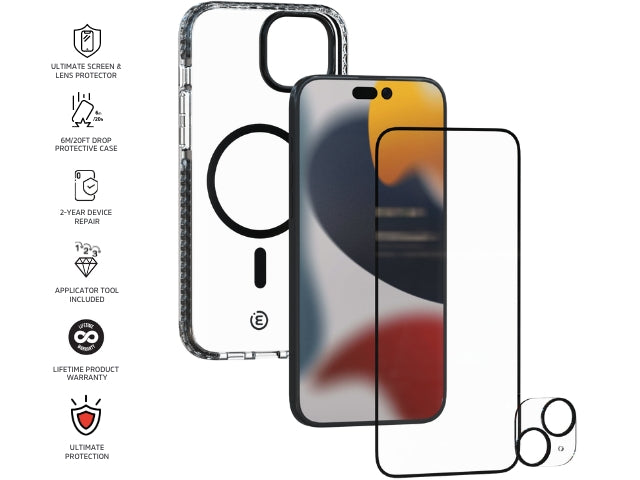 Impact Zero Clear Case /SP/Lens Protector - iPhone 15 Plus