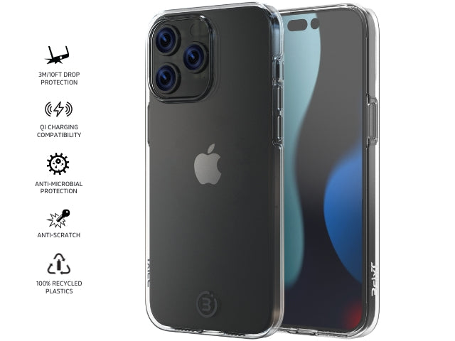 3sixT PureFlex - iPhone 15 Pro Max - (RC) Clear/Clear