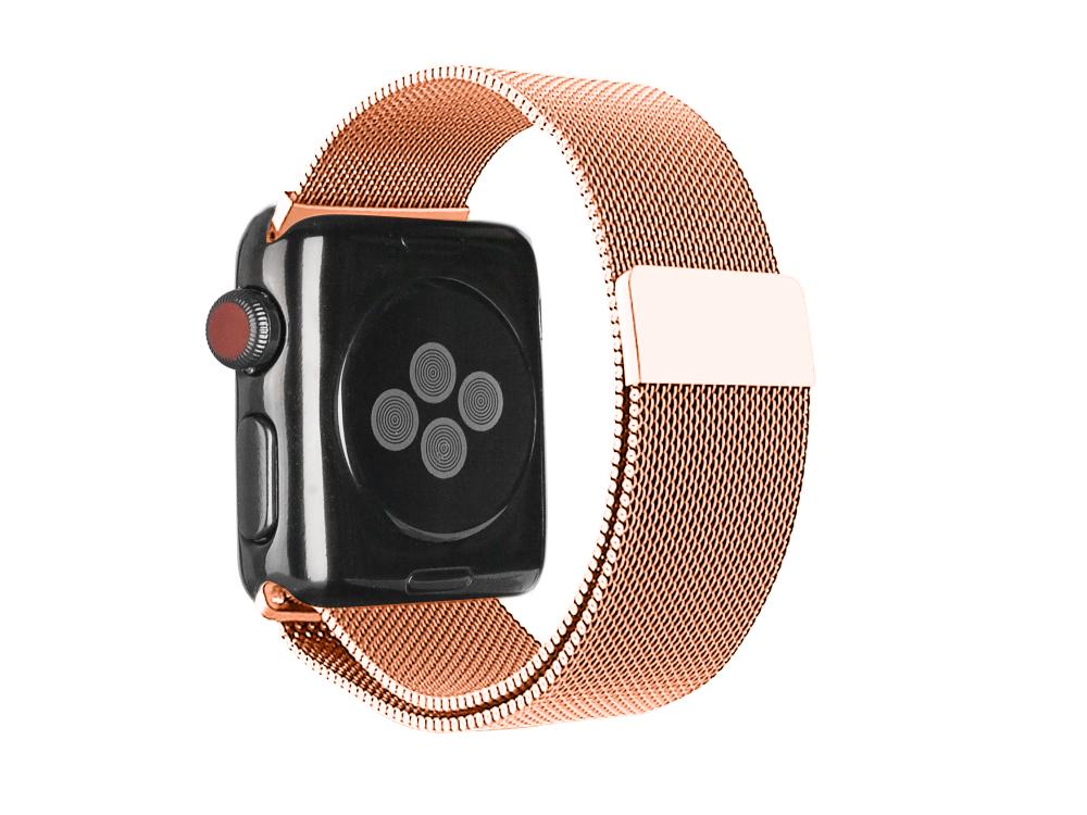 3sixT Mesh Band - Apple Watch 42/44/45mm - Rose Gold