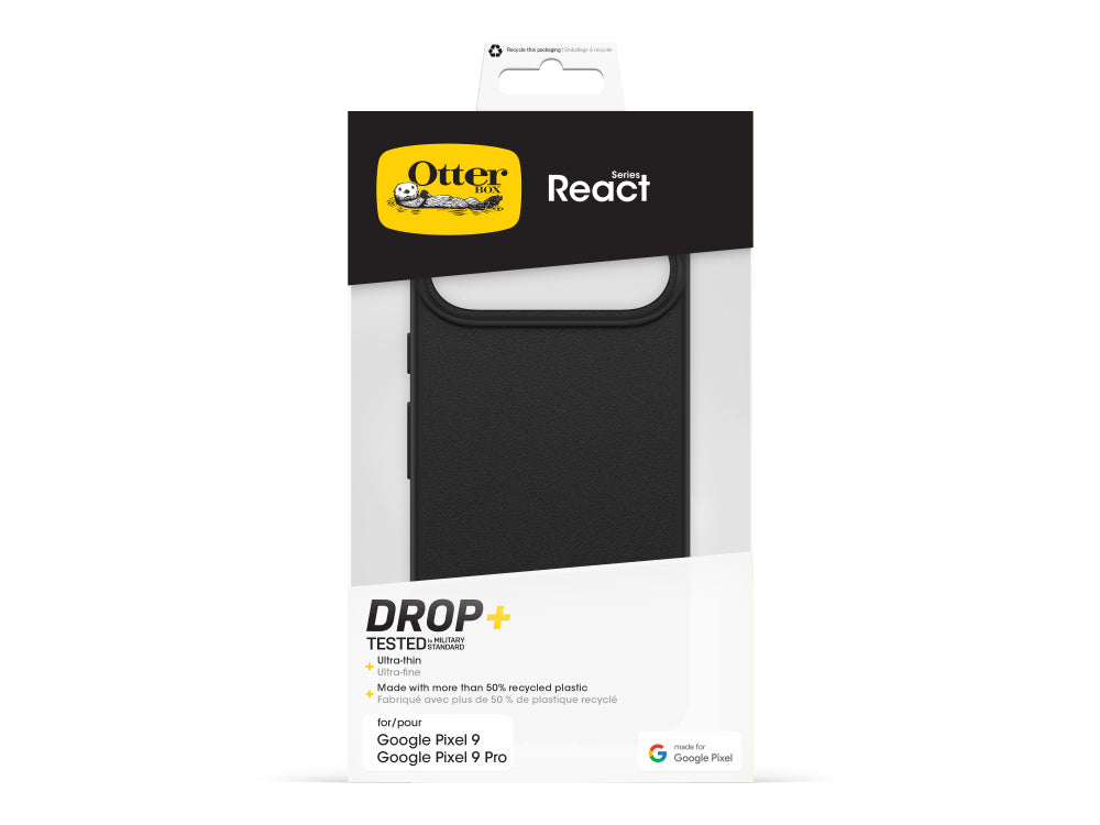 OtterBox React - Pixel 9/9Pro - Black