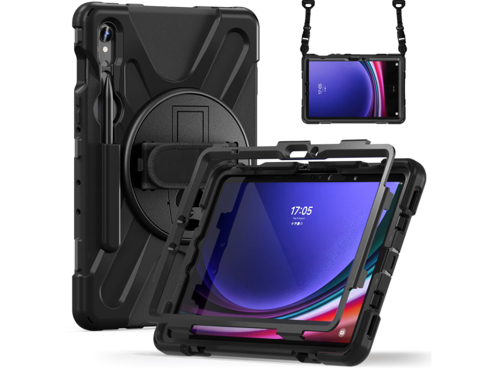 3SIXT Apache w/Sholder Strap - Galaxy Tab S9/S9FE/S8 (B2B)