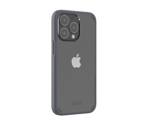 3sixT BioFlex for iPhone 13 Pro Max - Clear/Grey