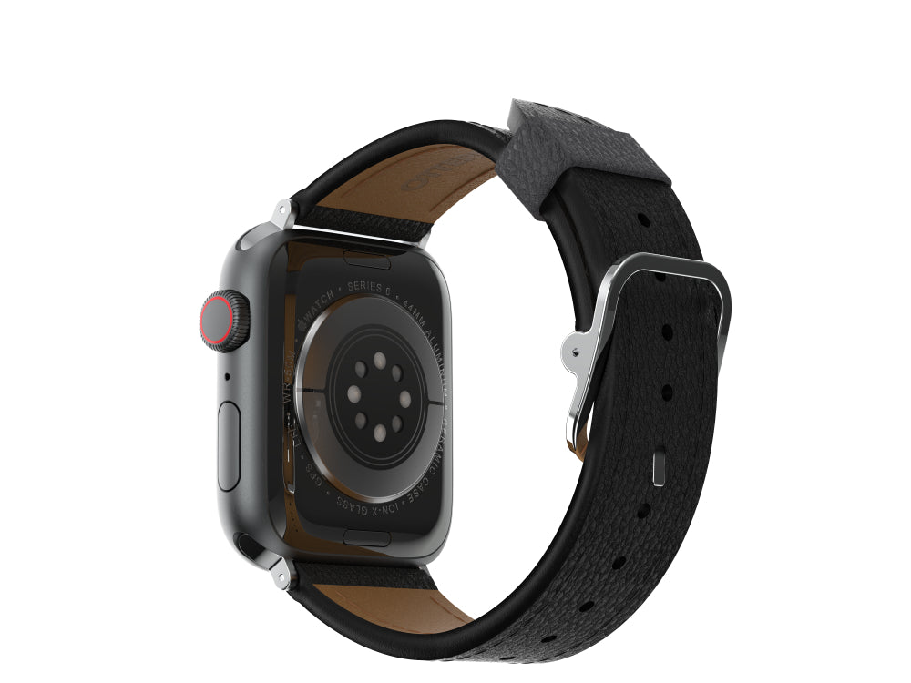 OtterBox Cactus Leather Band - Apple Watch (42-45mm) - Black