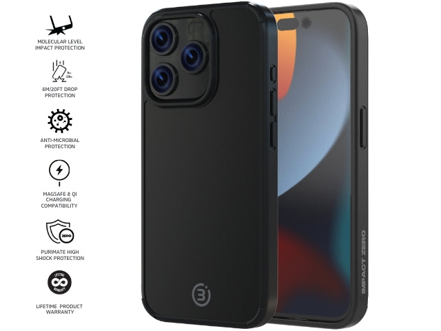 Impact Zero Colour - iPhone 15 Pro - (MS) Black