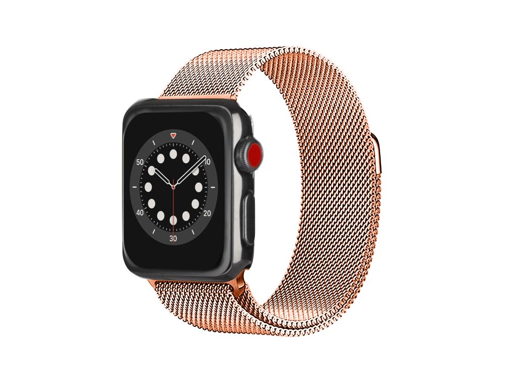 3sixT Mesh Band - Apple Watch 38/40/41mm - Rose Gold