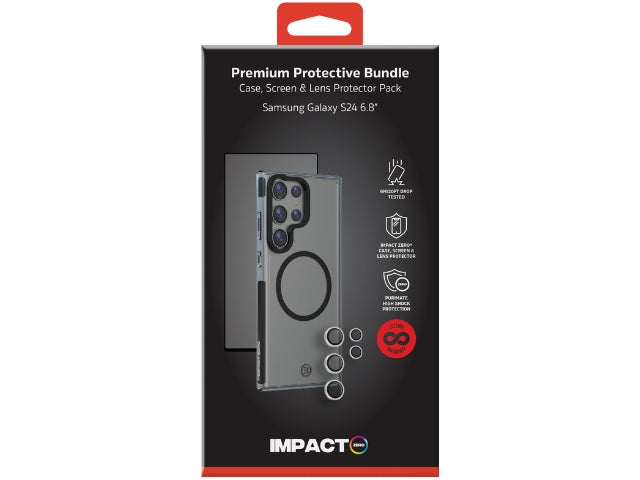 Impact Zero Premium Case / SP / Lens Protector -  GS24 Ultra