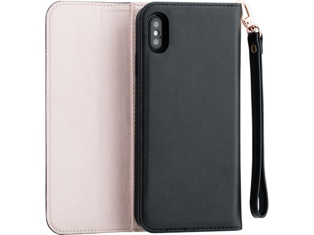 3sixT NeoClutch - iPhone XS Max - Black / Dusty Pink