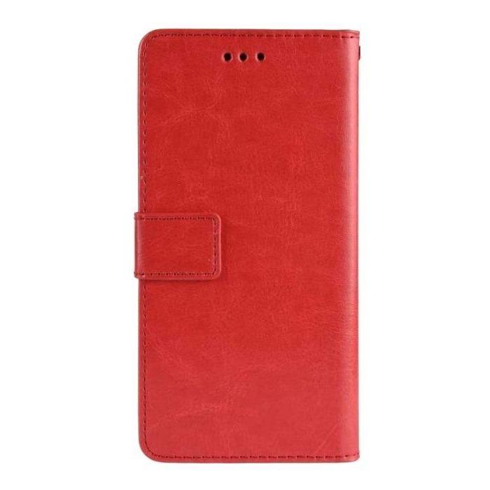 Wallet Case for Oppo AX5s - Red