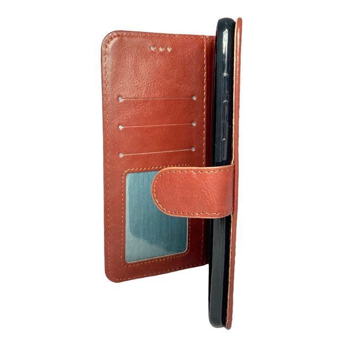 Wallet Case for Samsung Galaxy A70 - Brown