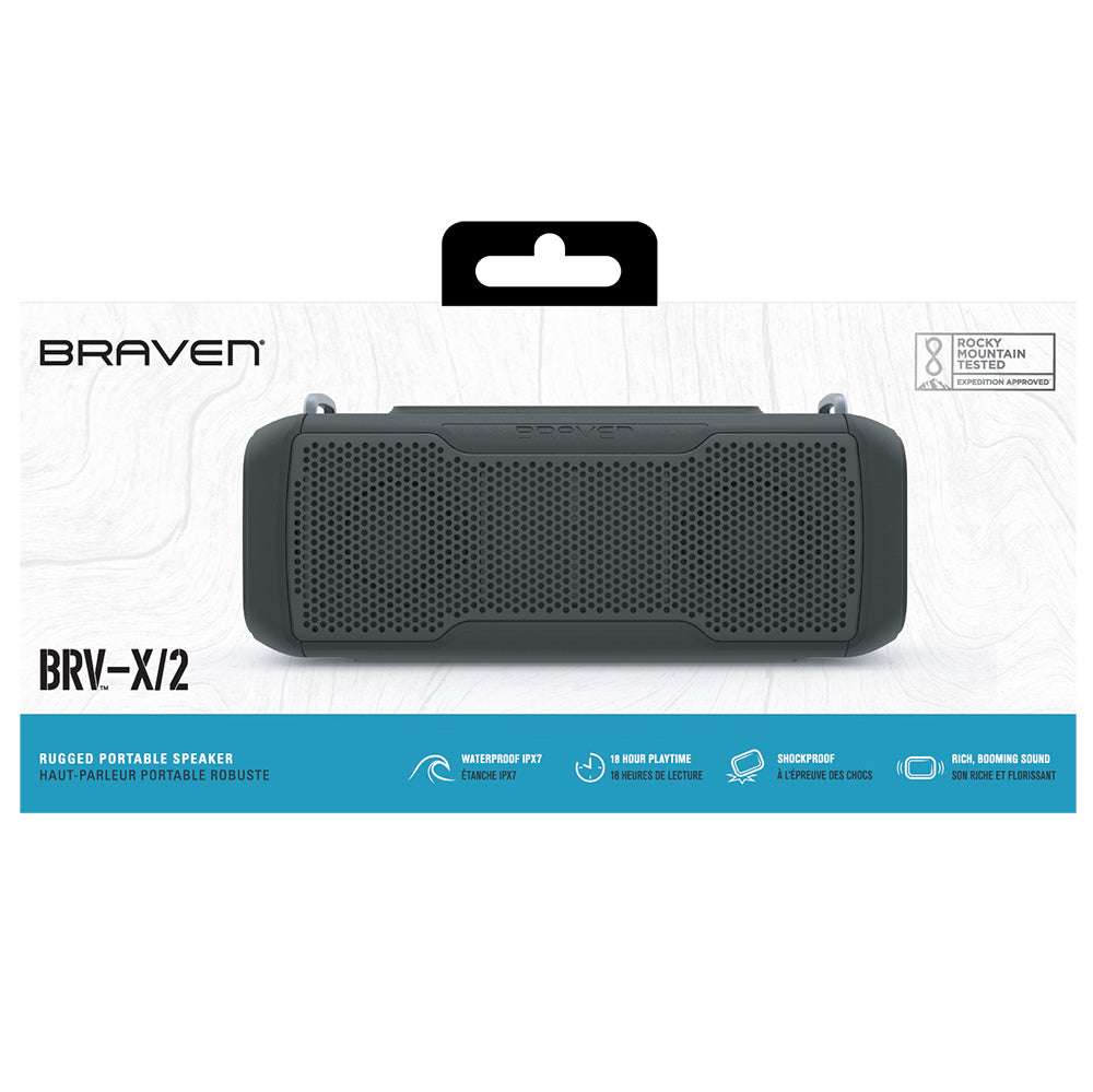 Braven BRV-X/2 Bluetooth Speaker