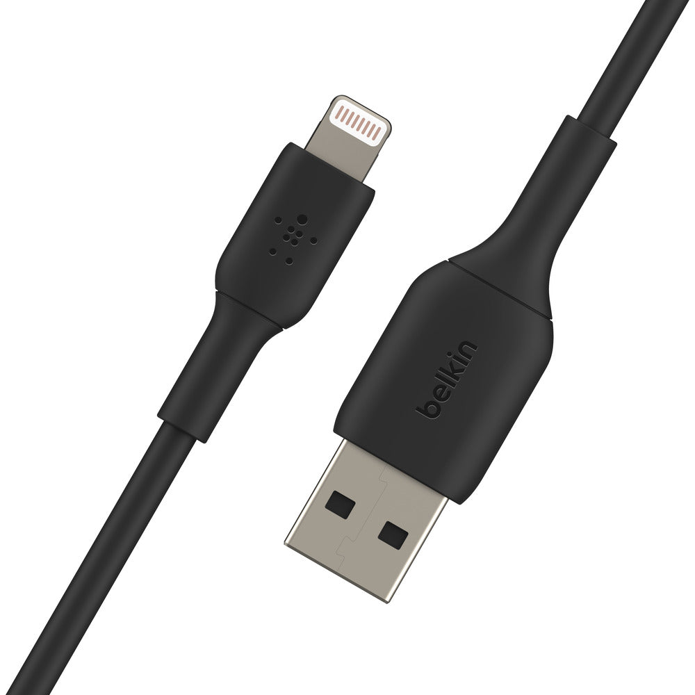 Belkin BoostCharge Lightning to USB-A Cable, 1m - For Apple Devices - Black