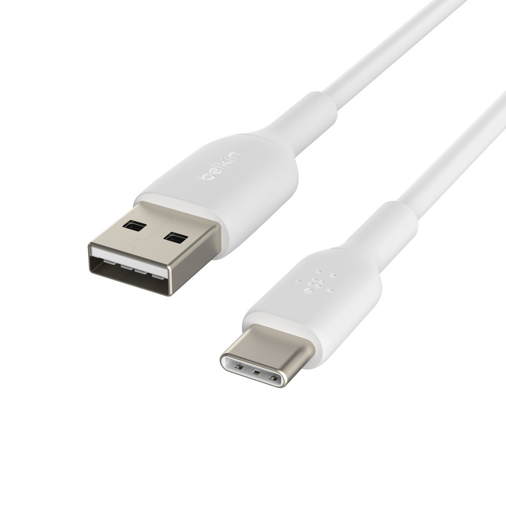 Belkin BoostCharge USB-A to USB-C 1M Cable - Universally compatible - White