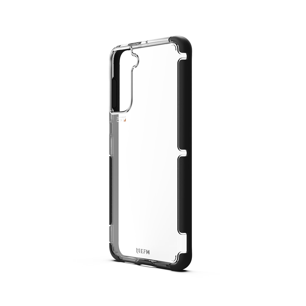 EFM Cayman Case Armour with D3O Signal Plus - For Samsung Galaxy S21+ 5G - Black/Space Grey