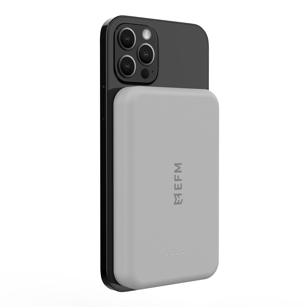 EFM FLUX 5000mAh Wireless Power Bank - With Magnetic Alignment