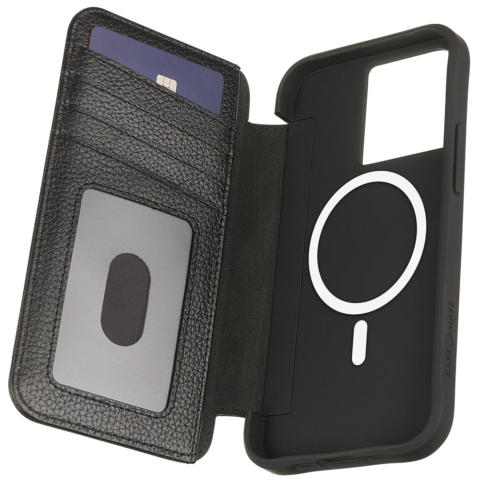 Case-Mate Tough Wallet Folio Case w/MagSafe - For iPhone 13 (6.1")