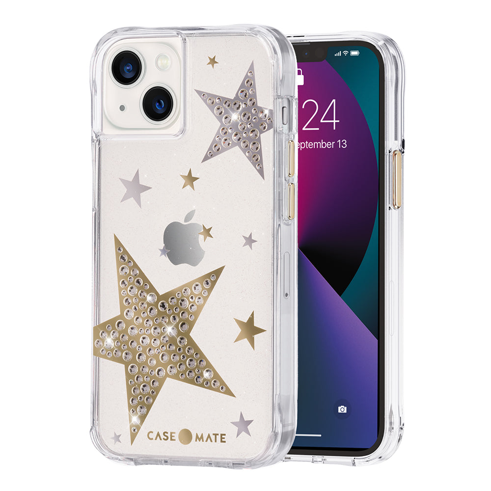 Case-Mate Sheer Superstar Case Antimicrobial - For iPhone 13 (6.1")