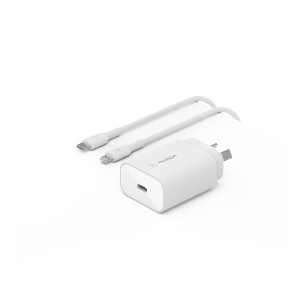 Belkin 25w Wall Charger w-cable - USB-C to USB-C PPS