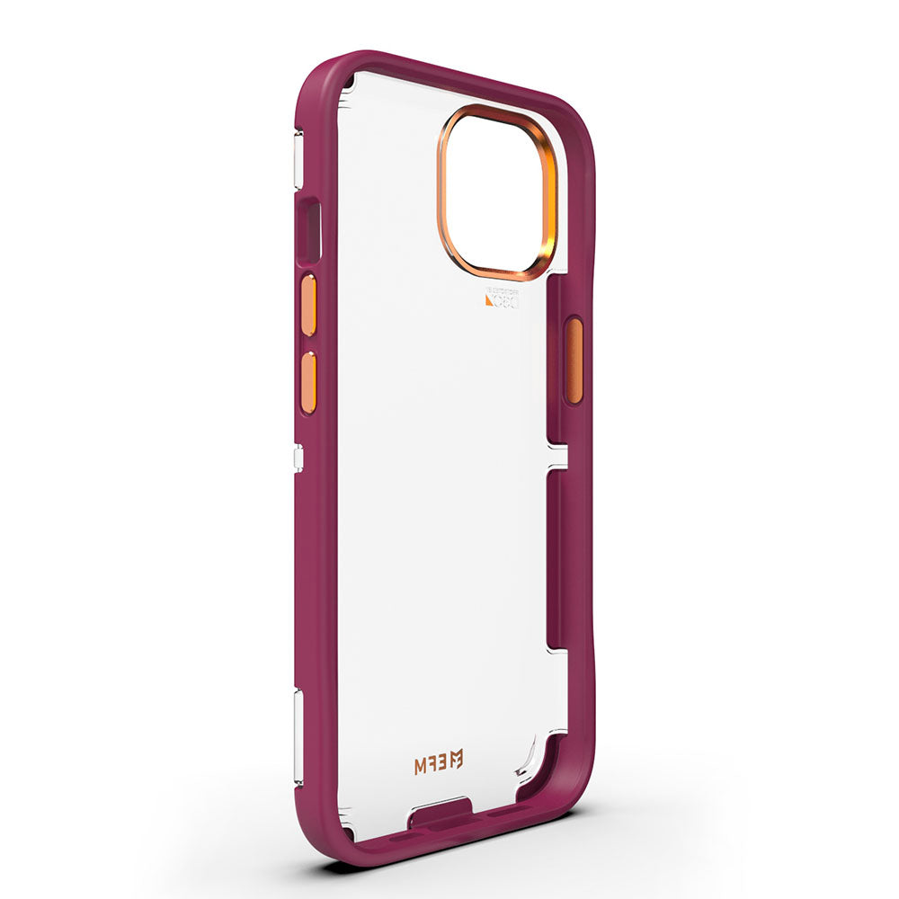 EFM Cayman Case Armour with D3O 5G Signal Plus - For iPhone 13 (6.1") - Red Velvet