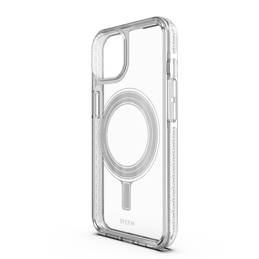 EFM Zurich Flux Case Armour Compatible with MagSafe - For iPhone 13 mini (5.4") - Frost Clear